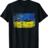I Stand With Ukraine Funny Ukrainian Farmer Steals Tank Shirt