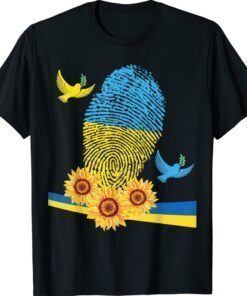 Ukraine Yellow and Blue Ukraine Colors Shirt