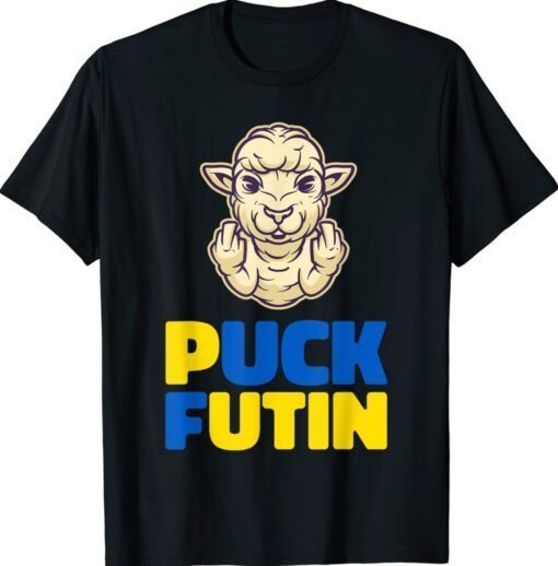 Sheep Puck Futin Stop War Shirt