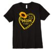 Womens Blessed to be called Mom And Mema Mothers Day Sunflower Shirt