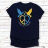Ukraine Freedom and Peace Dove Stand With Ukraine Shirt