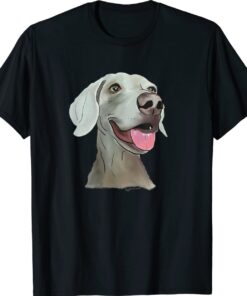 Weimaraner Dog Living the Life T-Shirt