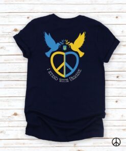 Ukraine Freedom and Peace Dove Stand With Ukraine Shirt