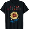 Slava Ukraini Sunflower Support Ukraine Costume Shirt