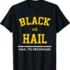 Black As Hail Michigan Shirt