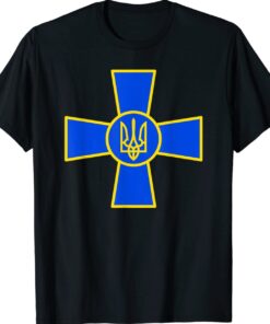 Ukraine Army Ground Forces Emblem President Zelensky Support T-Shirt