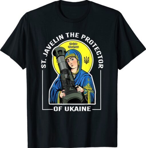 St. Javelin The Protector Of Ukraine Retro Vintage Shirt