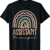 Assistant Principal Rainbow Funny Job Title School Worker T-Shirt