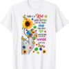 There Is A Kid With Autism Elephant Mom Autism Child Kids Shirt