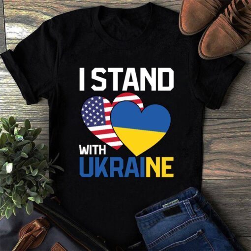 I Stand With Ukraine, Support Ukraine, Ukraine Strong, Pray For Ukraine Shirt