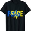 Ukrainian Flag Heartbeat Ukraine Country Pride Ukraine Flag Shirt