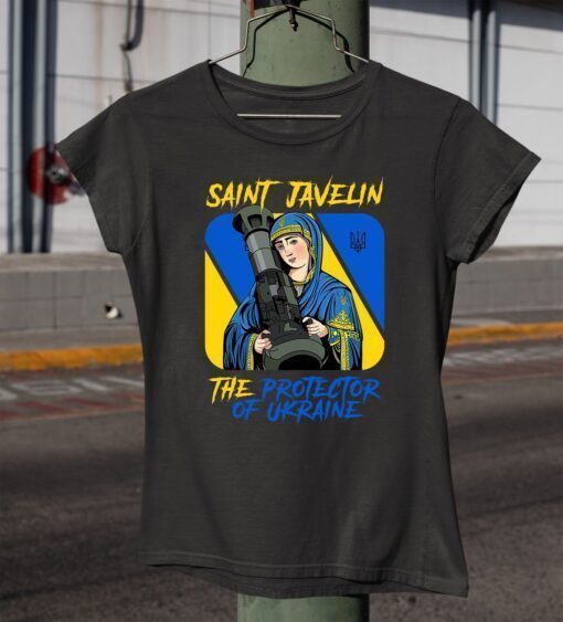 Saint Javelin of Ukraine St Javelin Ukraine Javelin Peace Love Ukraine Shirt