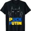 Puck Futin Stop War Stand With Ukraine Peace Cat Shirt