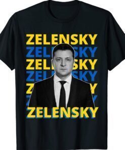 Volodymyr Zelensky President of Ukraine Support Ukraine Shirt