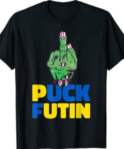 Puck Futin Stop War Stand With Ukraine Peace Zombie Shirt