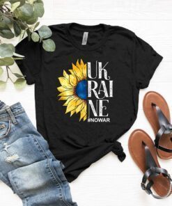 Sunflower Support Ukraine No War Shirt