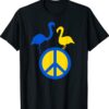 Stand With Ukraine Support Ukraine Peace In Ukraine Flamingo Shirt
