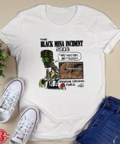 Bart Simpson The Black Mesa Incident 2003 Shirt