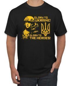 Glory to Ukraine Glory to the Heroes Zelensky Shirt