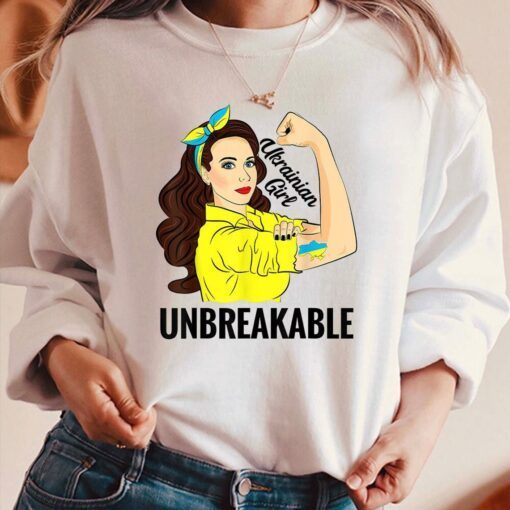 Ukrainian Girl Unbreakable Strong Ukraine Shirt