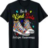 Be A Kind Sole Autism Awareness Rainbow Trendy Puzzle Shoes Shirt