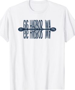 Gig Harbor Washington Established 1946 T-Shirt