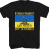 I Stand with Ukraine The Ghost of Kyiv Support Ukraine Ukrainian Flag Unisex T-Shirt
