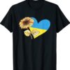 Sunflower Ukrainian Flag I Stand With Ukraine Ukraine Love Shirt