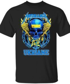 Metallica Ukraine Skull Shirt