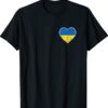 Ukraine Heart Ukraine Flag Pop Shirt