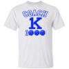 Coach K 1000 Wins Basketball Shirt