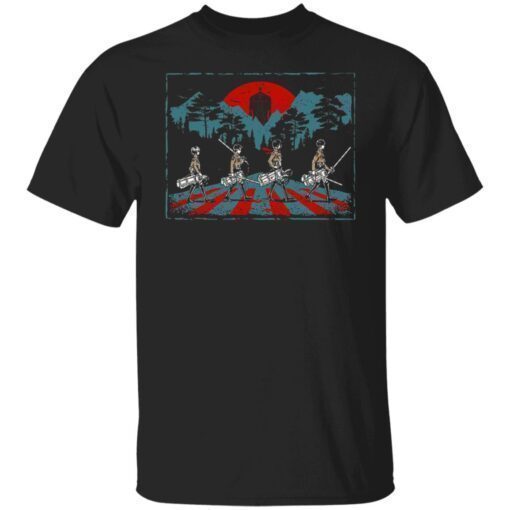 Attack On Titan Abbey Road Shirt