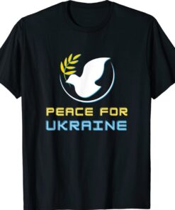 Peace for Ukraine Dove Stop War Shirt