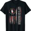 Let's Go Brandon Bunny Joe Biden Eggs USA Flag Easter Day Shirt