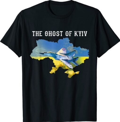 Ghost of Kyiv Support Ukraine I Stand With Ukraine Lover T-Shirt