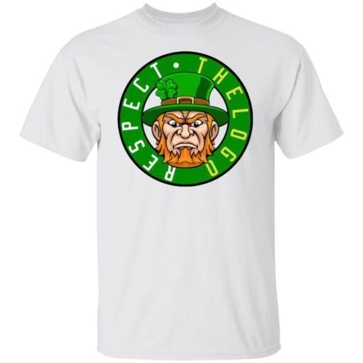 St Patrick’s Day – Respect The Logo Leprechaun Shirt