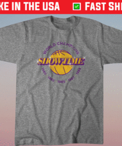 Showtime Los Angeles Basketball Shirt