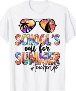 Retro Last Day Of School Schools Out For Summer Teacher Life Shirt