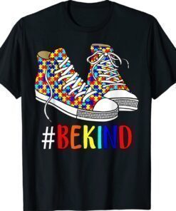 Be Kind Autism Awareness Puzzle Shoes Autism Shirt