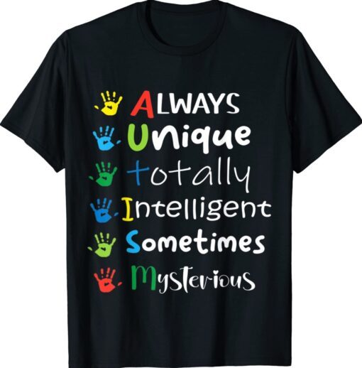 Autism Mom Autism Awareness Autistic Boys Girls T-Shirt