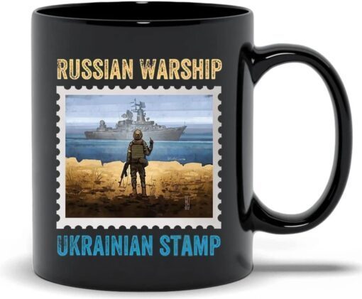 Ukraine Postage Stamp Mug