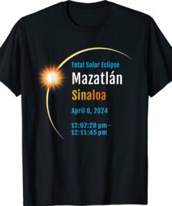 Mazatlán Sinaloa Mexico Total Solar Eclipse 2024 Shirt