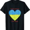 Support Ukraine Heart Understands Languages Shirt