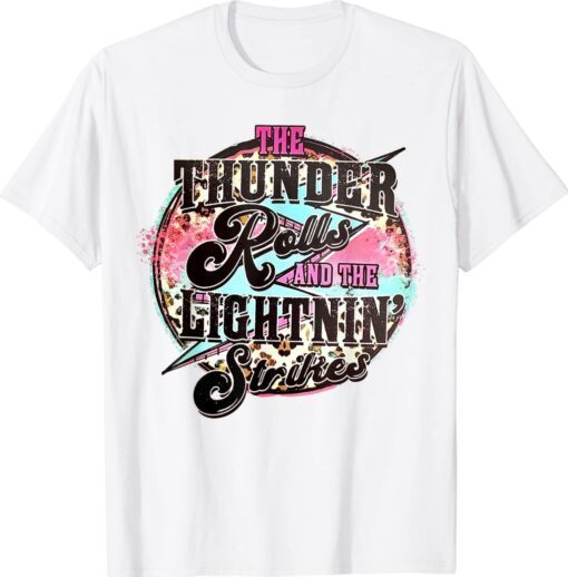 The Thunder And The Lightning Western Rolls And Strikes Shirt