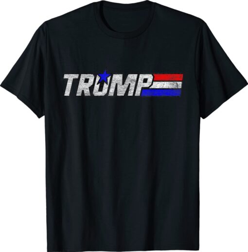 TRUMP 2024 STARS AND STRIPES FLAG Shirt