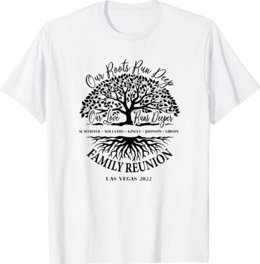 Family Reunion 2022 Option One T-Shirt - ShirtsMango Office