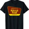 Bienville National Forest Mississippi Retro Sign Shirt