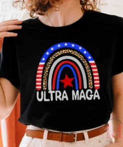 American Flag Rainbow Ultra Maga Donald Trump Ultra Maga 2022 Shirt