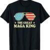 Anti Biden The Great Maga King Proud Ultra Maga Sunglasses Shirt