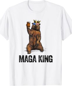 Bear Crown Maga King The Great Maga King Pro Trump Shirt
